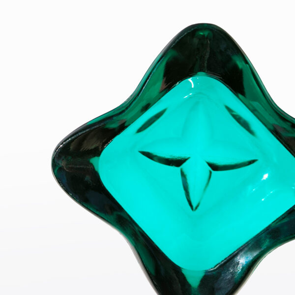 Schaaltje turquoiuse glas - Afbeelding 3